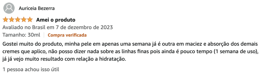 review positivo